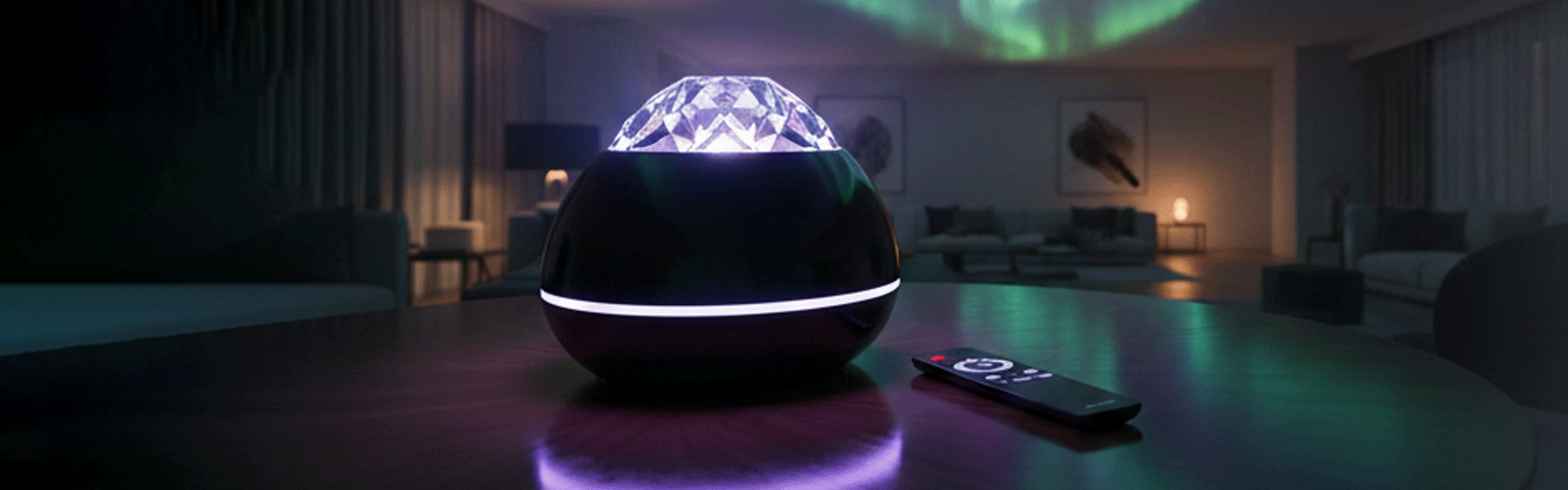 Aurora LED Projector Lamp